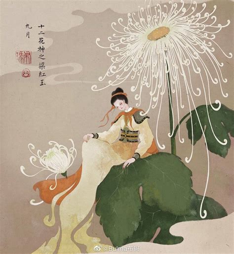 神仙花|尚劳点缀贺花神——民间传说中的十二花神